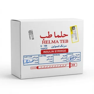 سرنگ انسولین لوئرلاک 1 میل G27 - حلماطب